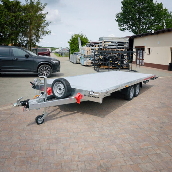 Laweta Temared CARPLATFORM ALU 5121/2 DMC 3500kg 2 Osie - Hover