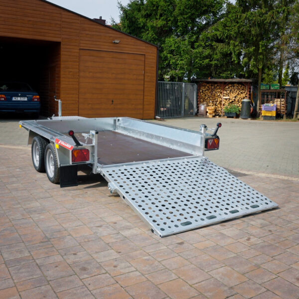PRZYCZEPA Temared BUILDER-3 2615/2 DMC 2.7T Pod Minikoparkę Budowlanka - Hover