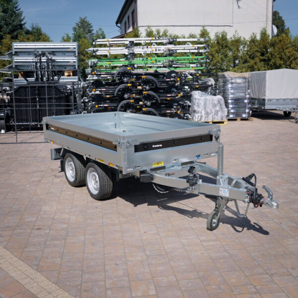 Brenderup WYWROTKA BT 4260STB 258x143 DMC 2700 z Najazdami Aluminiowymi - Hover