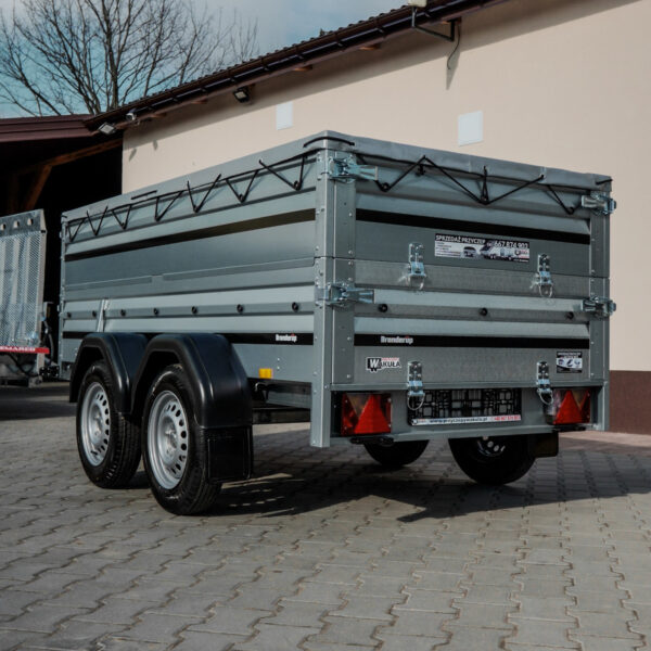Brenderup 2260ST UB TANDEM 2 OSIE Dodatkowe burty + plandeka - Hover