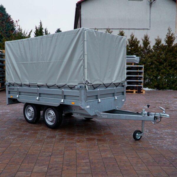 Przyczepa Zasław HL265T HOCHLADER 265x150 DMC 750 kg TANDEM 2 OSIE