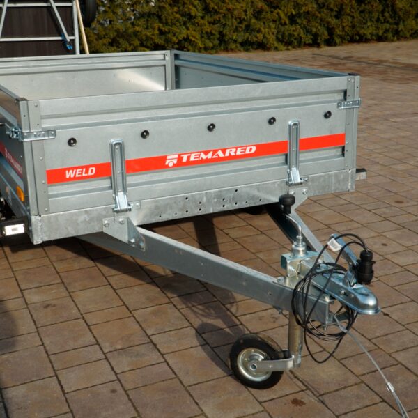 Przyczepa Samochodowa Temared WELD Spawana Rama Resory+Amortyzatory DMC 750 kg DMC 750 - Hover