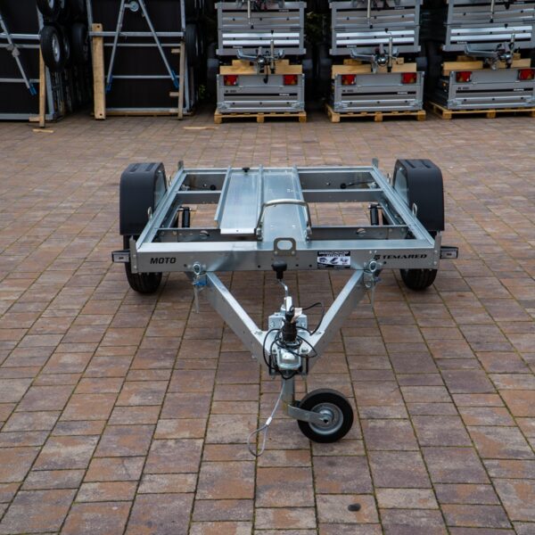 Przyczepka pod motocykl TEMARED Moto1 DMC 750 kg Uchylana Resor+Amortyzator