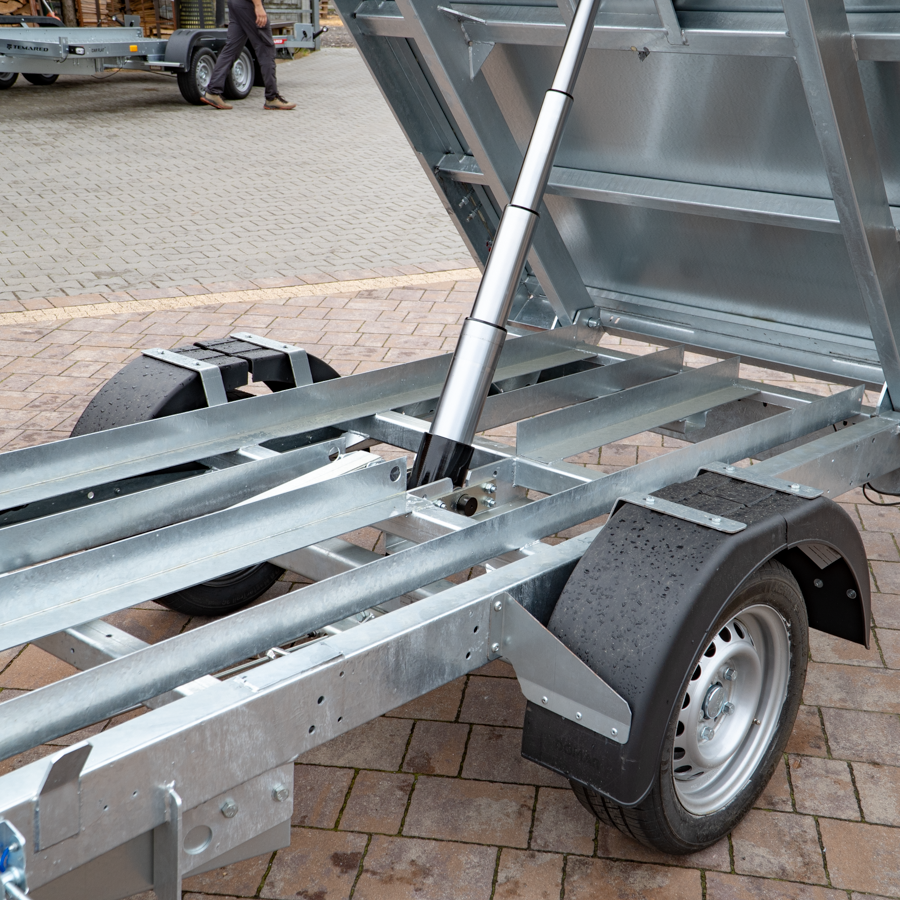 PRZYCZEPA Temared TIPPER 2515 Wywrotka DMC 1,3T ELEKTRYCZNY WYWROT