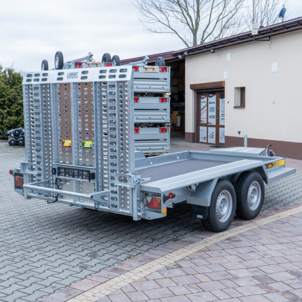 PRZYCZEPA POD MINIKOPARKĘ Lorries TPM35 365x180 DMC 3500 BUDOWLANKA - Hover