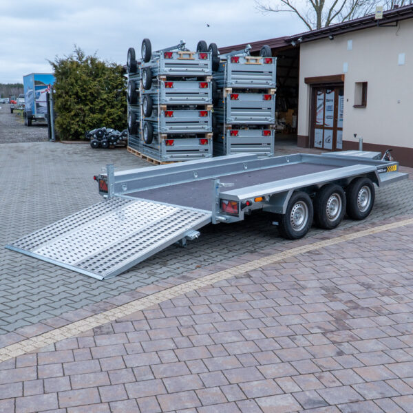 PRZYCZEPA POD MINIKOPARKĘ Lorries TPM35 402x175 DMC 3500 BUDOWLANKA - Hover