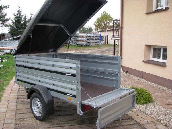Brenderup 1205S + Dodatkowe burty + Pokrywa ABS - Hover