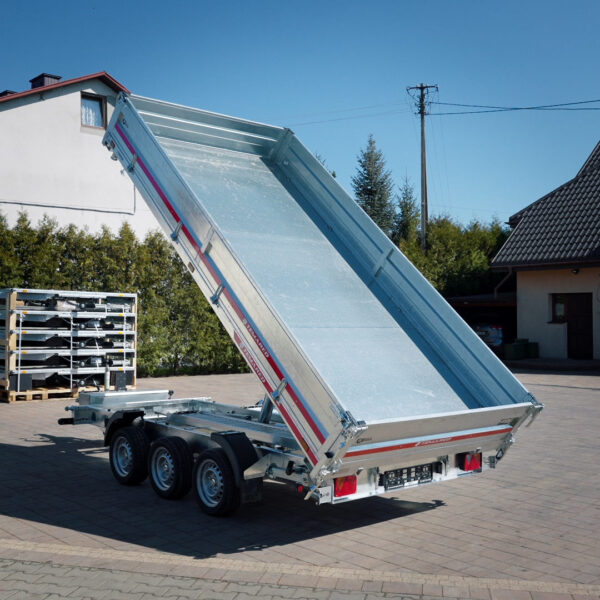 Przyczepa TEMARED Tipper 4020/3 C S 3,5T Wywrotka DMC 3,5 Tony